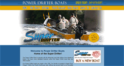 Desktop Screenshot of powerdrifterboats.com